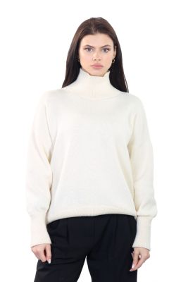 100% merino vilnos megztinis (baltas)